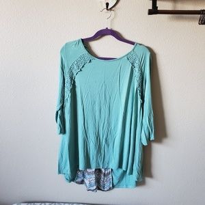 Teal top